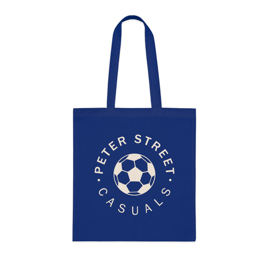 Peter Street Casuals /Large Logo Woven Tote Bag